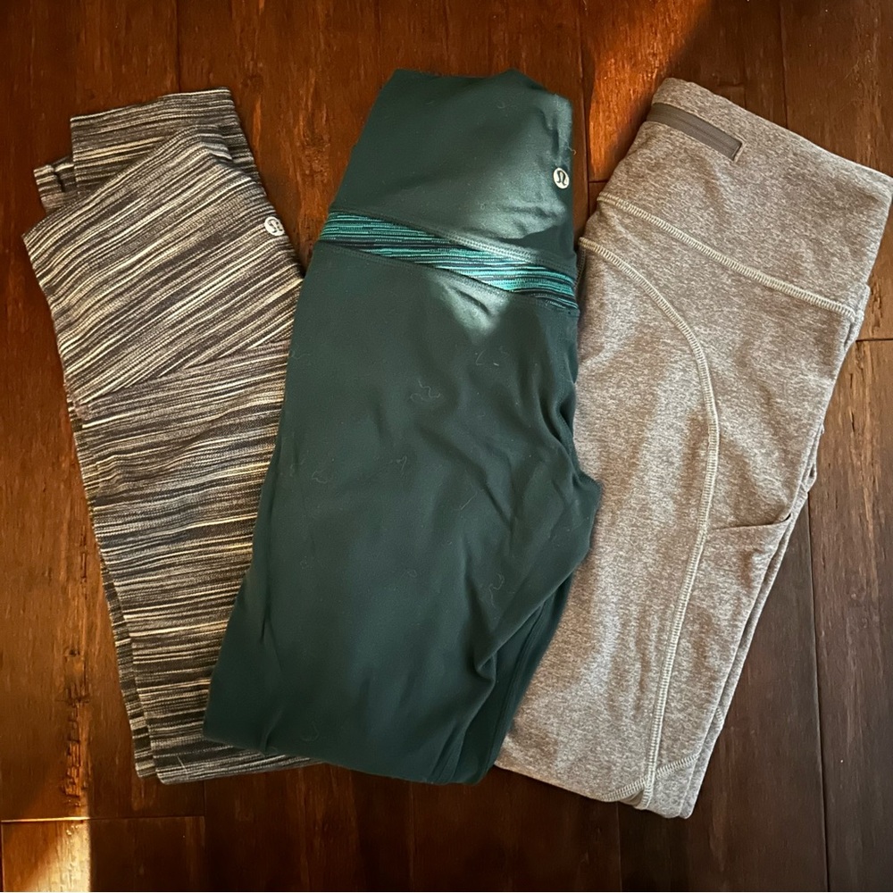Lululemon Leggings Trio